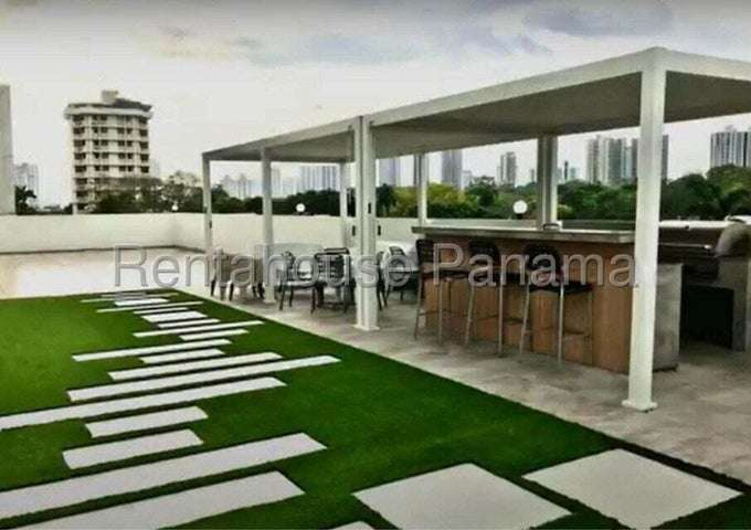 AC APARTAMENTO SEMI-AMOBLADO EN ALQUILER EN PH SKY BLUE TOWER 27-3292