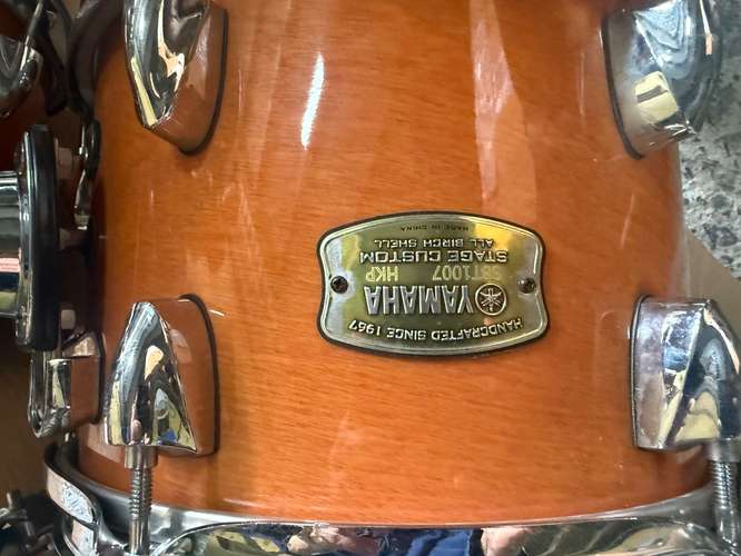 Bateria YAMAHA STAGE CUSTOM Completa - Imagen 8