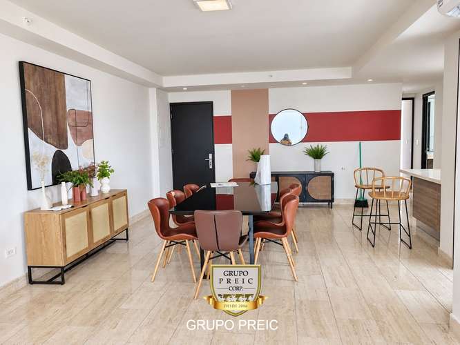 Apartamento en alquiler Costa del Este Ph The Regent amoblado CC