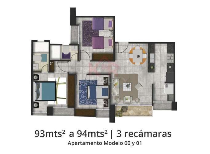 APARTAMENTO EN P.H METROPOLITAN PARK, 3 RECÁMARAS, BALCÓN, AMENIDADES, VÍA ESPAA, $188,000 - Imagen 13
