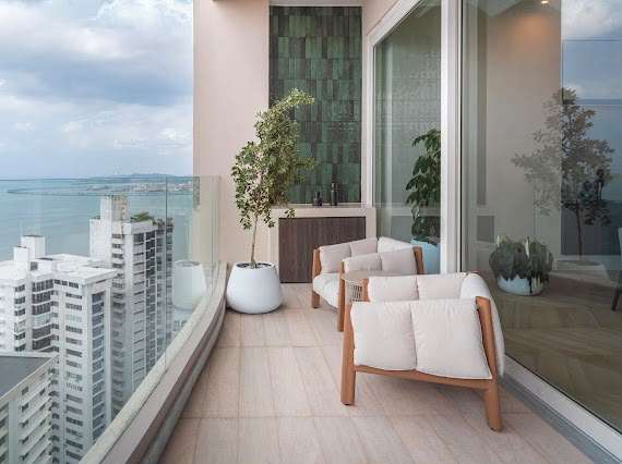 Se alquila apartamento amoblado en Paitilla | The Towers 395 m2  - Imagen 2