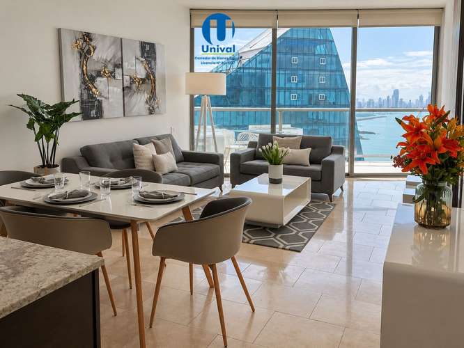 Apartamento Amoblado en Alquiler en Punta Pacífica - PH TOC