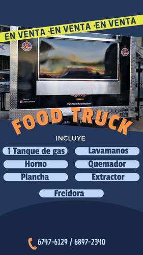 Food trucks para venta de comida
