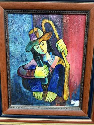 VENDO OBRA DE ARTE DEL ARTISTA PANAMEÑO 