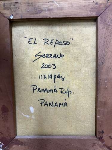 VENDO OBRA DE ARTE DEL ARTISTA PANAMEÑO "SERRANO" - Imagen 2