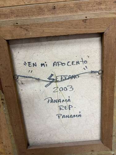 VENDO OBRA DE ARTE DEL ARTISTA PANAMEÑO "SERRANO" - Imagen 2