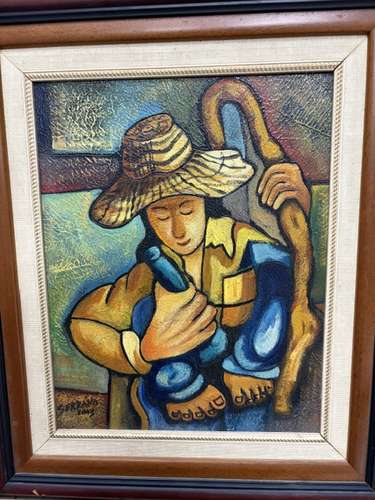 VENDO OBRA DE ARTE DEL ARTISTA PANAMEÑO 