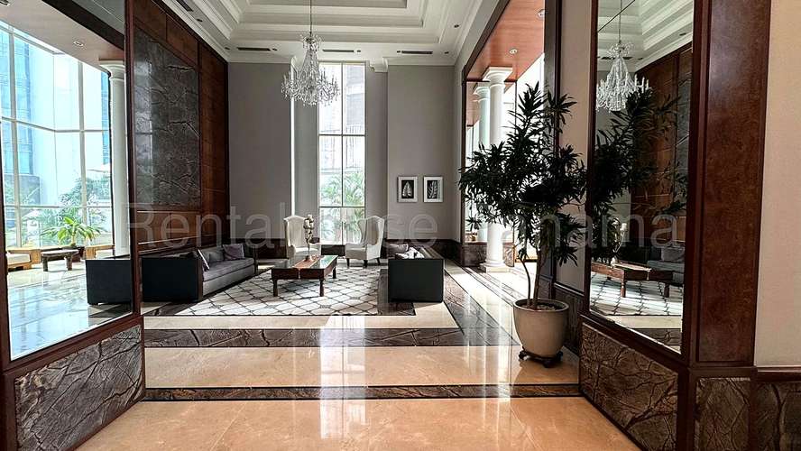 Alquiler Apartamento Amoblado 296 m2 Vista al Mar 3 Recamaras con Bano Punta Pacifica - ALYC 26-5358