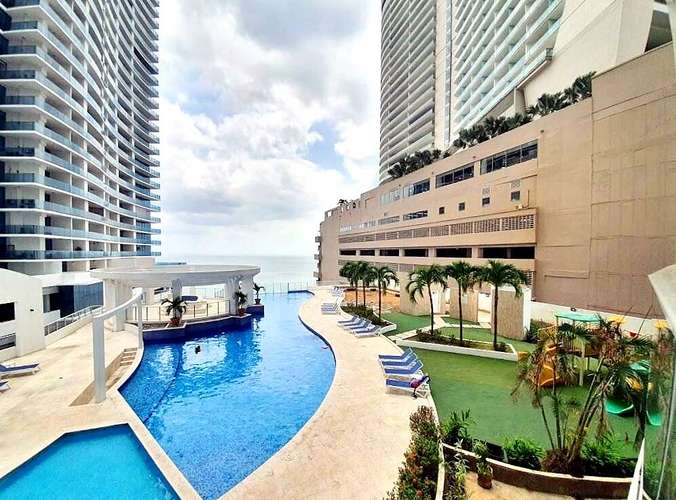 Alquiler Apartamento 262 m2 Vista al Mar 3 Recamaras y Den PH Pacific Village - ALYC 27-296
