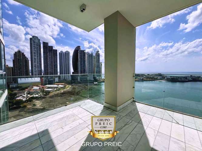 Apartamento en alquiler punta paitilla Ph Sea Point Linea Blanca CC