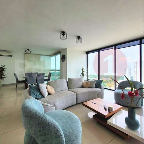 APARTAMENTO EN VENTA EN COSTA DEL ESTE – PH LATITUDE - AMOBLADO - VISTAS PANORÁMICAS AL MAR Y CIUDAD - Imagen 1