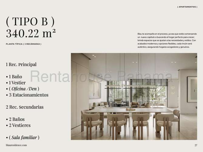 Se Vende Apartamento en Costa del Este VLU25-4150