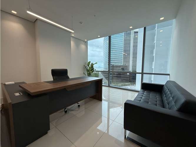 ALQUILER DE OFICINA AMOBLADA, 140M2 EN FINANCIAL PARK, COSTA DEL ESTE - Imagen 3