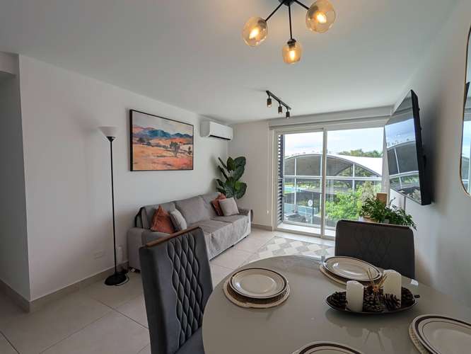 Apartamento Amoblado en Alquiler en Panama Viejo Recidens, a Pocos Metros de Costa del Este G.S