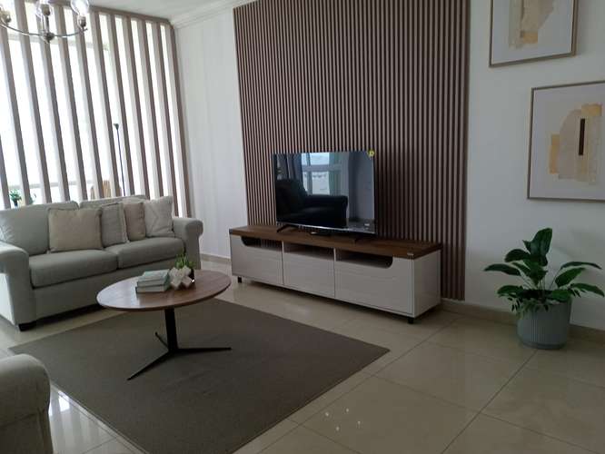 Alquilo apartamento en Punta Pacifica, 160m2, 3 recamaras, amoblado, cuarto y baño de empleada. - Imagen 7