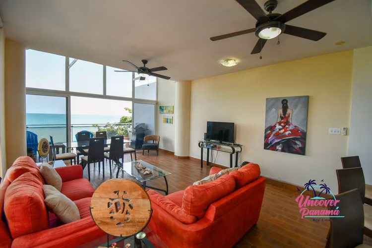 Loft de tres habitaciones frente al mar en Miramar, Farallón, Coclé - Imagen 5