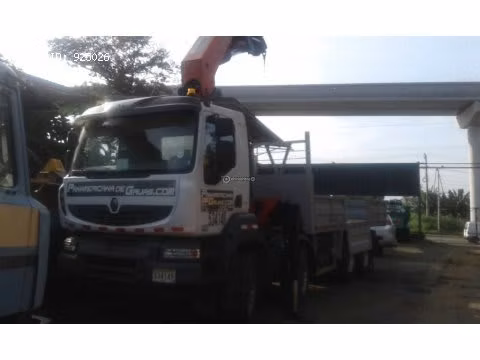 ALQUILER DE CAMIONES GRUAS TRANSPORTE DE CARGA Y IZAMIENTO