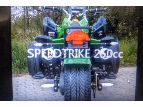 Trike Quads 250cc Verde