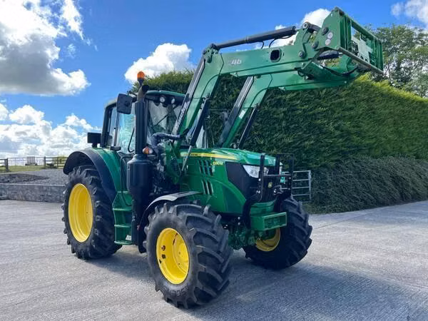 2017 John Deere 6130M with Q46 Loader.
