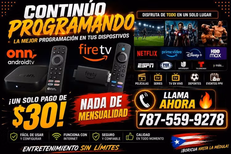 Activación de Onn 4k y fire stick