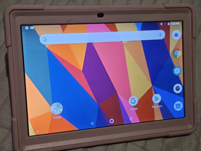 Dragon Touch Kids Tablet — Powered On & Fully Functional - Imagen 3