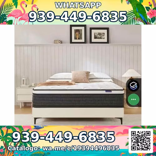 Colchón King Híbrido 10 Pulgadas Memory Foam NUEVO EN CAJA 