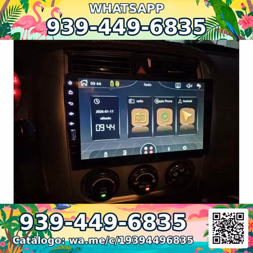 Radio de Carro 9 Pulgadas Pantalla Táctil con CarPlay 