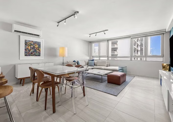 This beautiful furnished 2-bedroom, 2-bath apartment is located in Ada Ligia Condominium in the hear