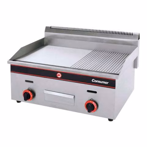 Plancha churrasquera a gas Consumer