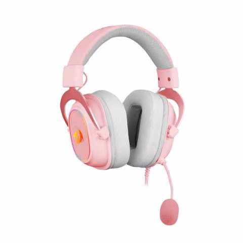 Headset Redragon Zeus X rosa