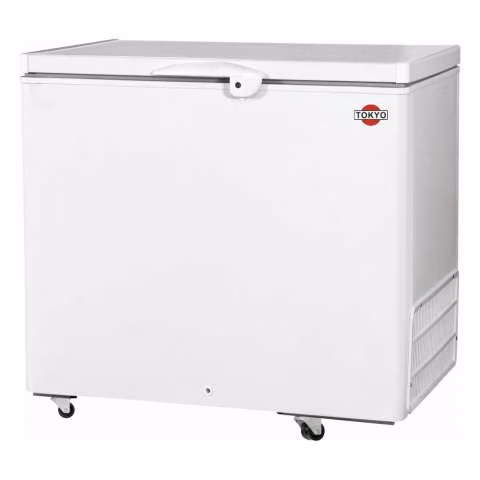 Congelador tokyo mod tcon350h 1 tapa ciegaâ funcion dual c/ruedas protecciãn e
