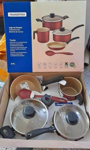 Set de 5 ollas Tramontina