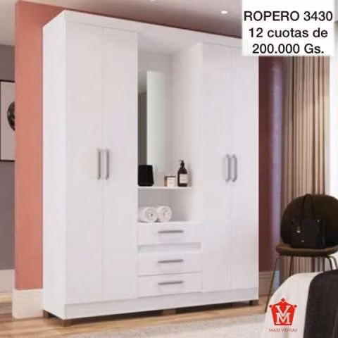 Ropero 2 puertas