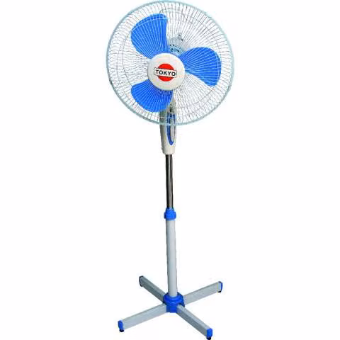 Ventilador de pie tokyo tokp16bb 16 3aspas azul 220v 50hz