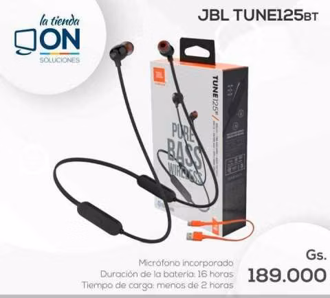 Auricular bluetooth JBL Tune 125BT