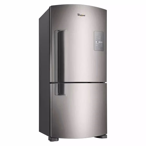 Heladera Whirlpool Big Foot WRE80CKDWX 586 litros Evox frío seco
