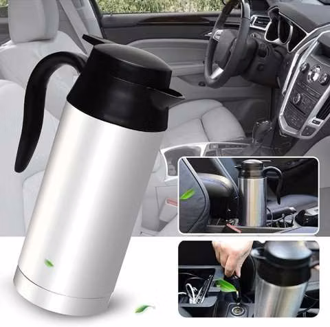 Hervidora eléctrica para vehículos 750ml