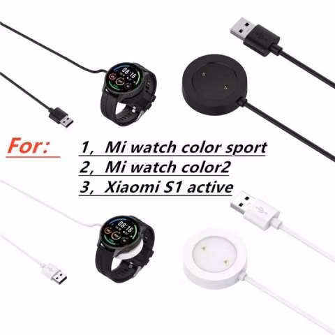 Cargador de reloj Xiaomi Sport color 2 y otros