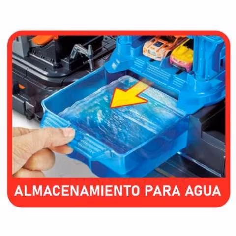 Pista lavado de autos Hot Wheels Ultimate Octo