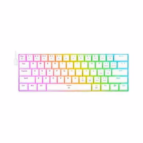 Teclado Redragon Dragonborn blanco