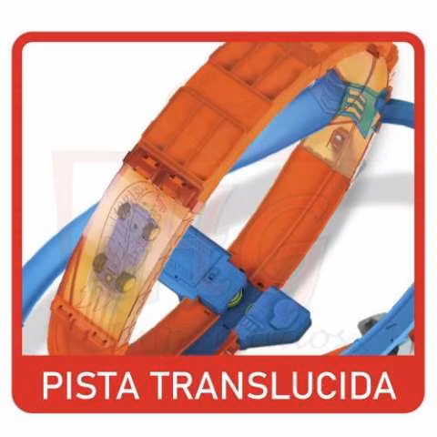 Juego de pistas Massive Loop Mayhem de Hot Wheels