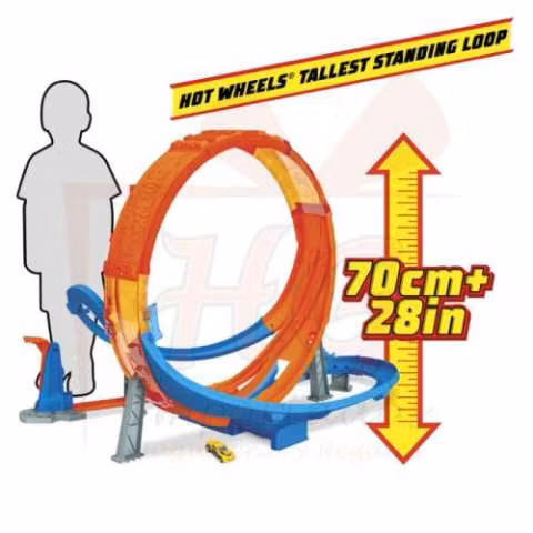 Juego de pistas Massive Loop Mayhem de Hot Wheels