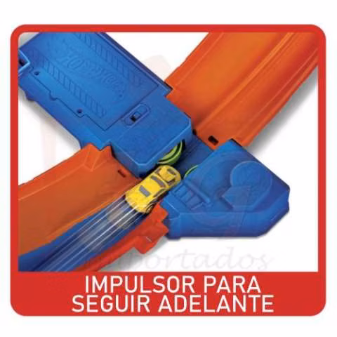 Juego de pistas Massive Loop Mayhem de Hot Wheels