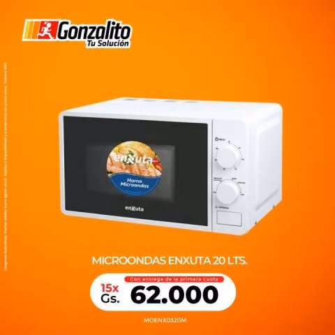 Microondas Enxuta de 20 litros