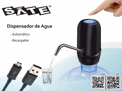 Dispensador de agua eléctrico Satellite A-P23 negro