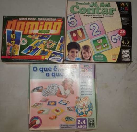 3 educational games for children of initial education