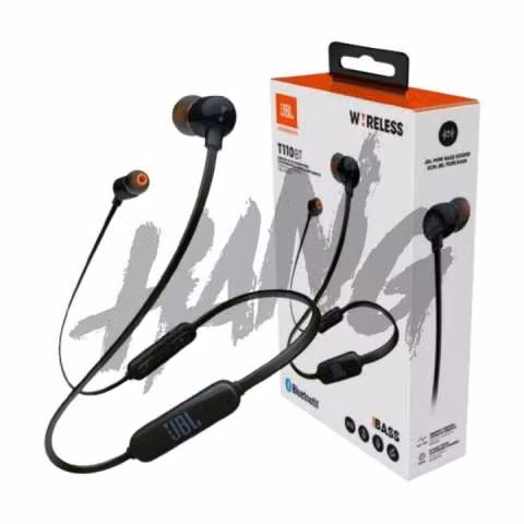 Auricular JBL bluetooth T110BT negro