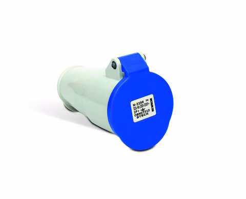 Ficha hembra ind. 2x32+t v 6h ip44 steck