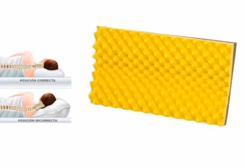 Almohada cervical Super Spuma 35x65x12cm