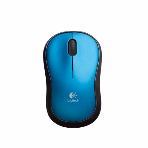 Mouse Wireless Logitech M185 - Azul